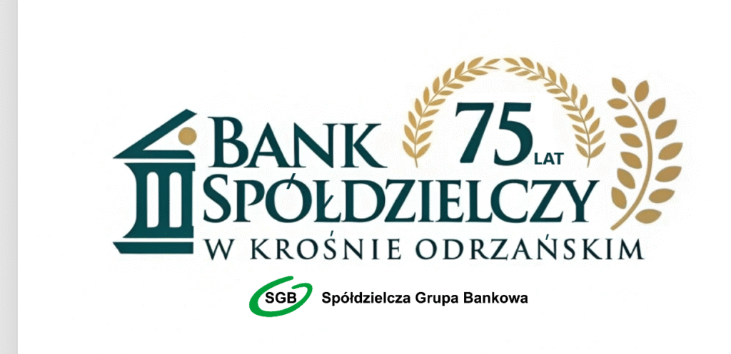 obraz okoliczność 75 lat banku